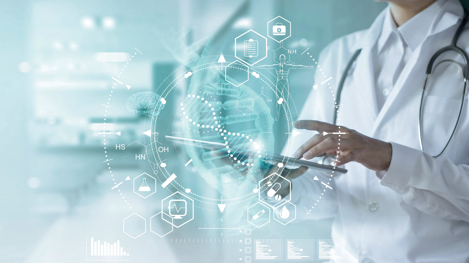 Representación de la Visión: Liderazgo y crecimiento global futuro.