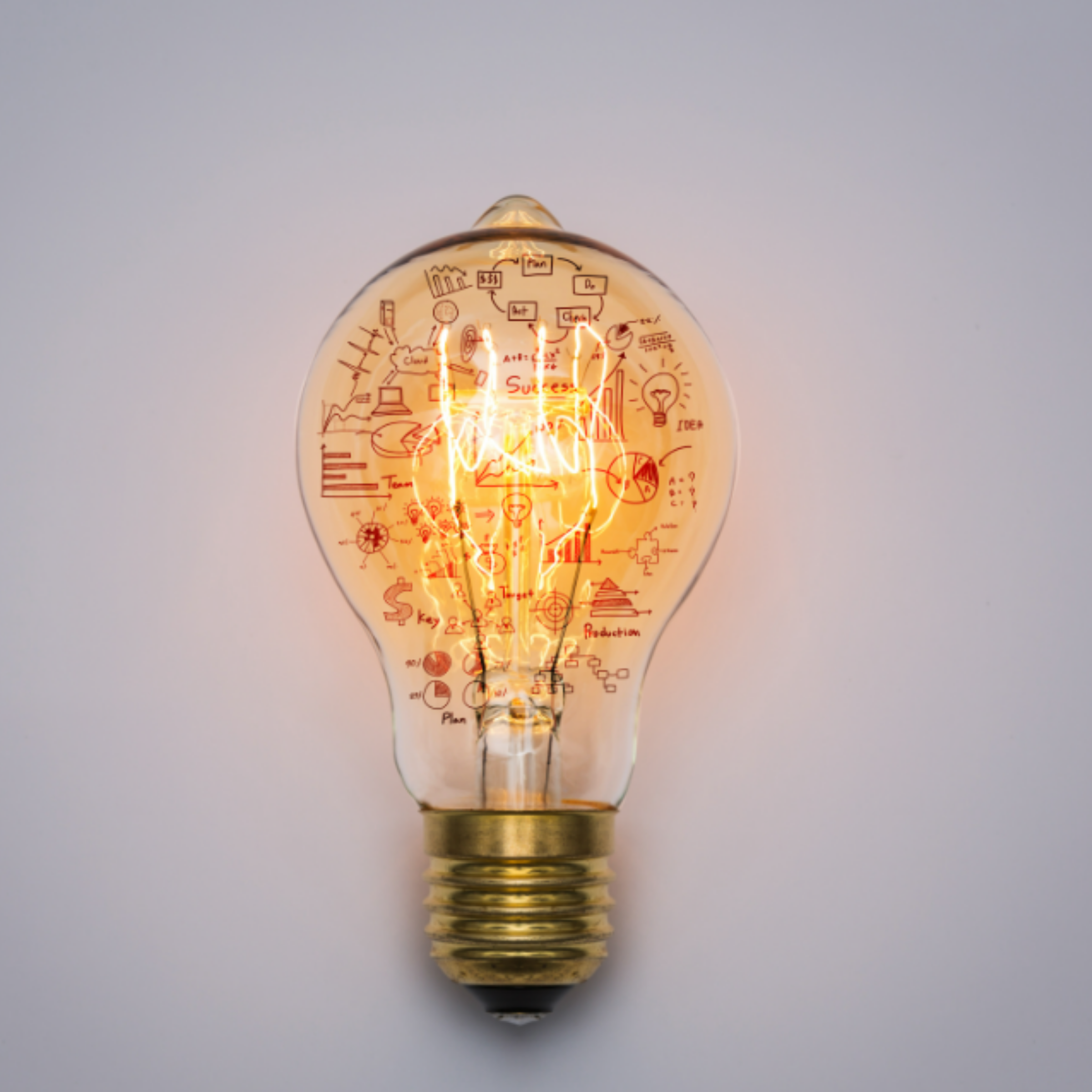 Representación de la Visión: Liderazgo y crecimiento global futuro.